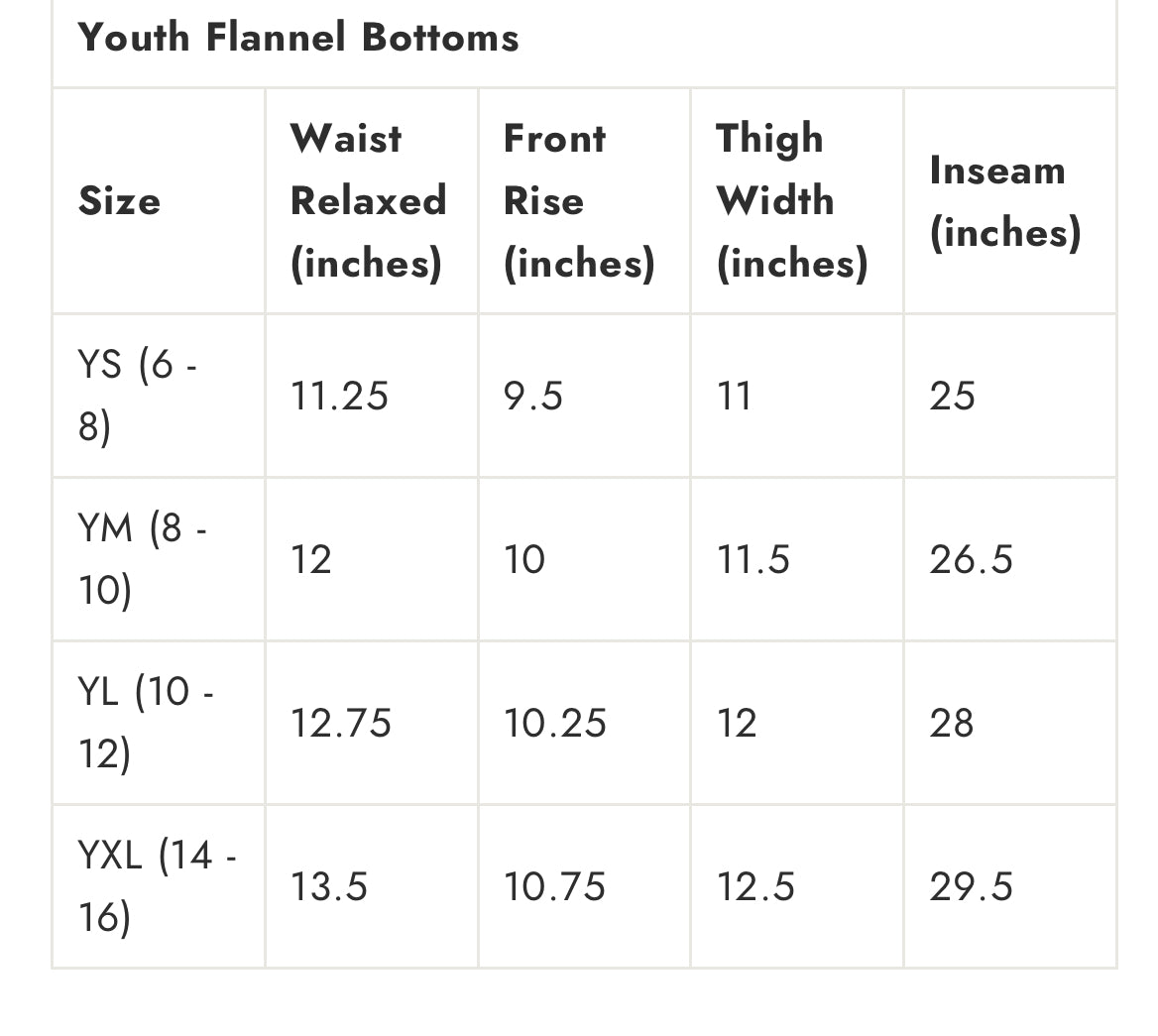 PSC Flannel pants