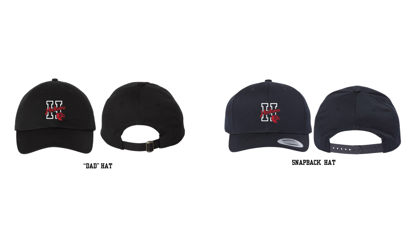 Embroidered Hawthorne hats