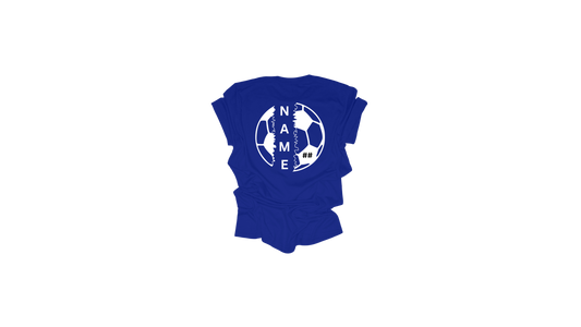 Customized soccer ball T-shirt