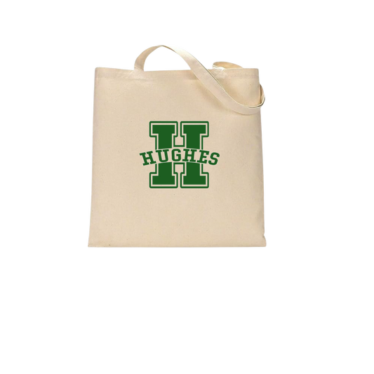 Hughes H Tote Bags